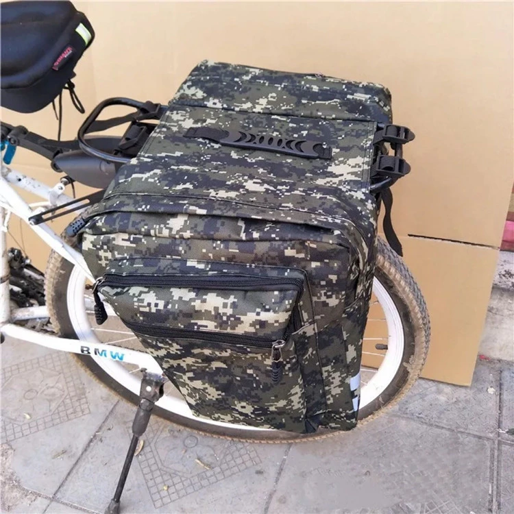 Wholesale Bicycle Rear Frame Pack Outdoor Cycling Camouflage Bicycle Storage Bag