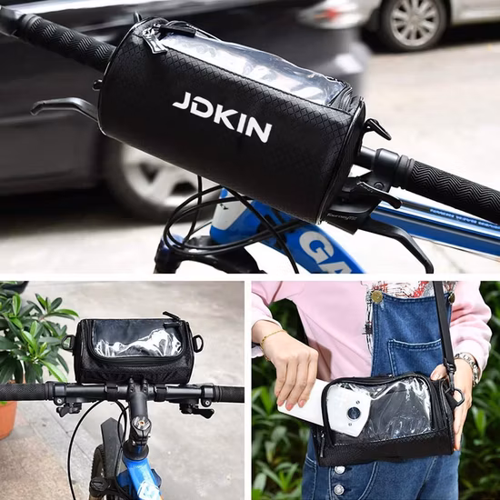 Sacs de Tube de cadre de vélo de cyclisme en plein air de voyage sac de guidon de vélo étanche