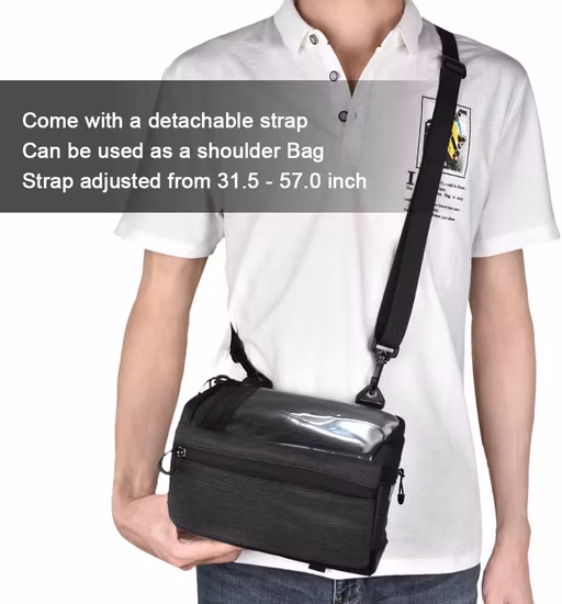 Sac de guidon de vélo sac de cadre de vélo étanche sac de guidon avant de cyclisme