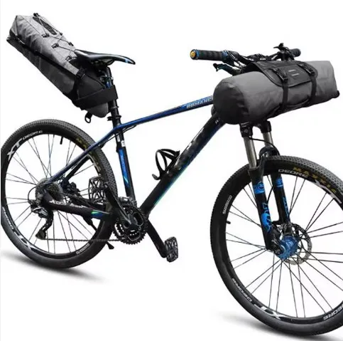 Sac de cadre avant de vélo étanche à deux poches pour le cyclisme