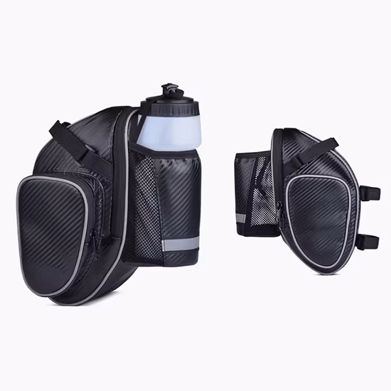 Sac de selle de vélo étanche, pochette de siège de vélo, porte-bouteille d'eau Ci23836
